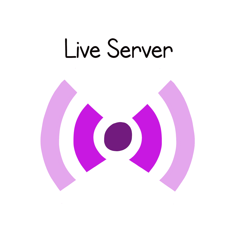 Icon for the VSCode extension Live Server